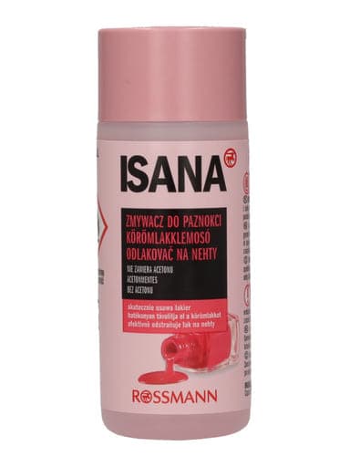 Isana Acetonmentes körömlakklemosó - 50 ml