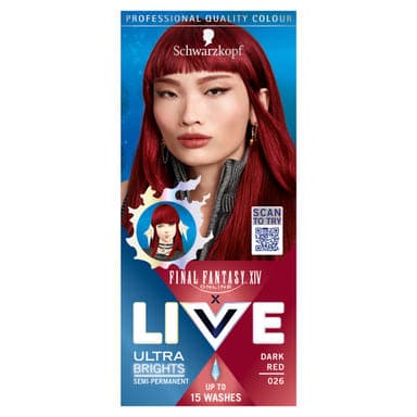 Schwarzkopf Live hajszínező /026 sötét vörös - 1 db