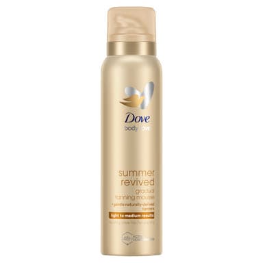 Dove Body Love Summer Revived önbarnító hab a világos-közepes árnyalatú bőrért - 150 ml