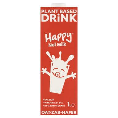 Happy Not Milk UHT zabital kalciummal, D- és B12-vitaminnal - 1000 ml