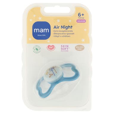 MAM Air Night szilikon alvócumi 6 hónapos kortól - 1 db