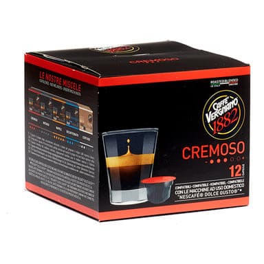 Caffé Vergnano Cremoso Dolce Gusto kávékapszula - 12 db