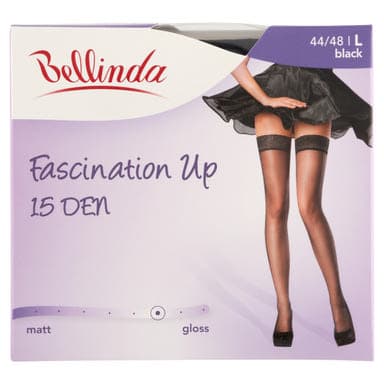 Bellinda Fascination 15 Den Fekete L Combfix - 1 db