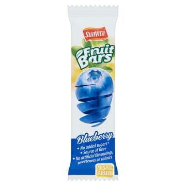 Sunvita gluténmentes fruit bar kékáfonyás - 20 g