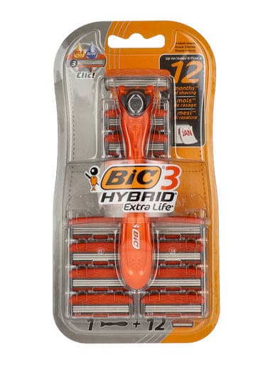 Bic 3 Hybrid Extra Life borotva készülék - 1 db