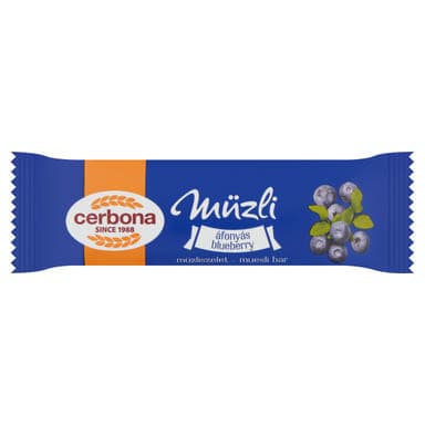 Cerbona szelet áfonyás, joghurtos bevonattal - 20 g