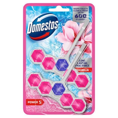 Domestos Power5 Magnolia WC illatosító 2x50 g - 100 g