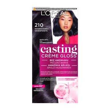 L'Oréal Paris Casting Creme Gloss hajszínező krém /210 Kékesfekete - 1 db