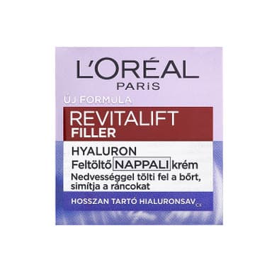 L'Oréal Paris Revitalift Filler ránctalanító,feltöltő nappali krém hialuronsavval 50ml - 1 db