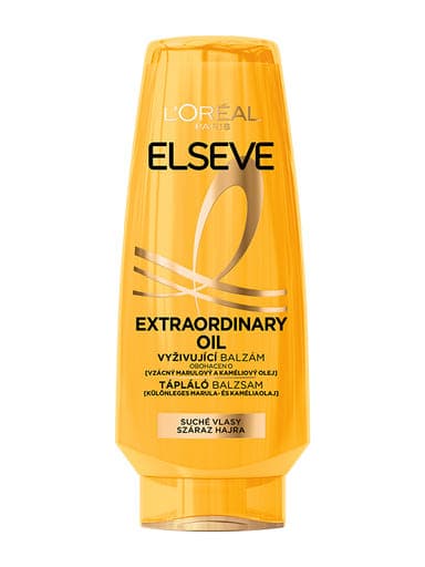 L'Oréal Paris Elseve Extraordinary Oil tápláló balzsam száraz, fakó, durva hajra - 200 ml