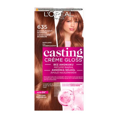 L'Oréal Paris Casting Creme Gloss hajszínező krém /635 csokoládé bonbon - 1 db