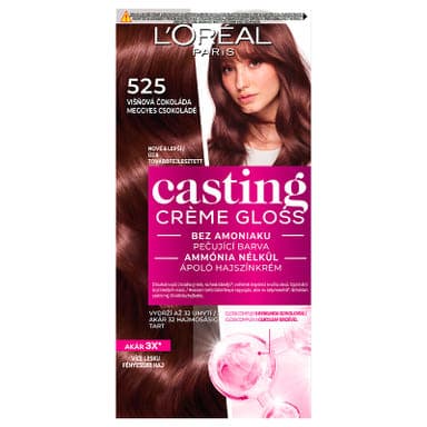 L'Oréal Paris Casting Creme Gloss hajszínező krém /525 Meggyes csokoládé - 1 db