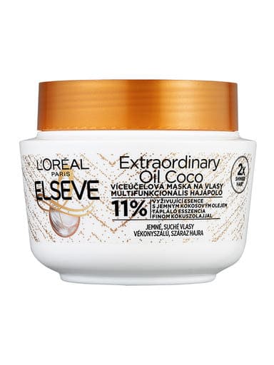 L'Oréal Paris Elseve Extraordinary Oil Coco hajpakolás kókuszolajjal - 300 ml