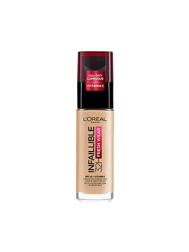 L'Oréal Paris Infaillible 32H Fresh Wear hosszantartó alapozó /100 Linen - 1 db