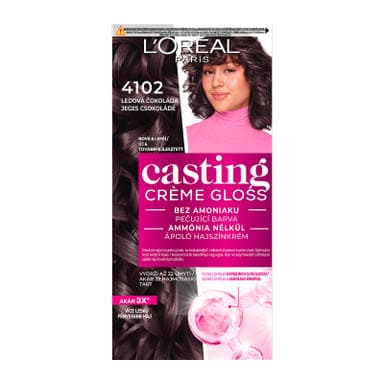 L'Oréal Paris Casting Creme Gloss hajszínező krém /4102 Jeges csokoládé - 1 db