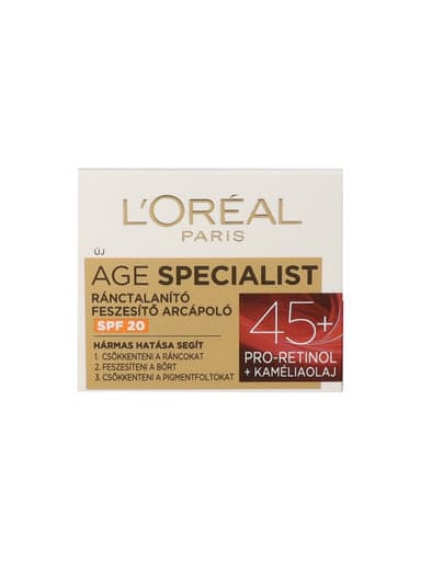 L'Oreal Paris Age Specialist arckrém 45+ SPF20 - 50 ml