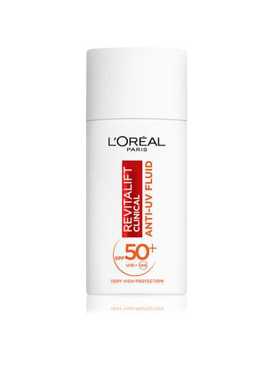 ĽOréal Paris Revitalift Clinical Daily Uv-sugárzás elleni fluid Spf50 + C-vitaminnal - 50 ml