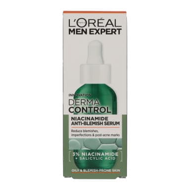 L'Oréal Men Expert Derma Control szérum niacinamiddal - 30 ml