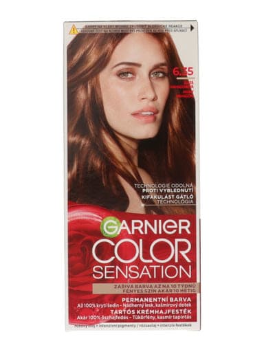 Garnier Color Sensation tartós hajfesték /6.35 arany mahagóni - 110 ml
