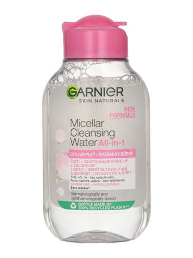 Garnier Skin Naturals Micellás Víz 3In1 Érzékeny Bőrre - 100 ml
