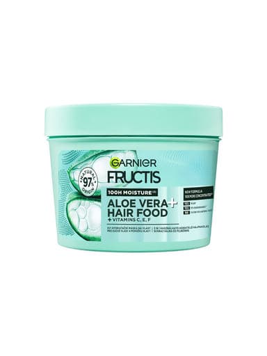 Garnier Fructis Hair Food Aloe Vera hajpakolás - 400 ml