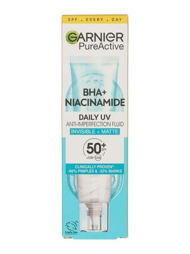 Garnier Pure Active fényvédő fluid SPF50 - 40 ml