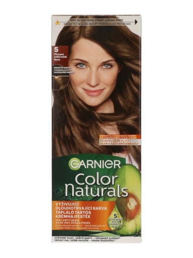 Garnier Color Naturals Tartós hajfesték /5 Light Brown - 1 db