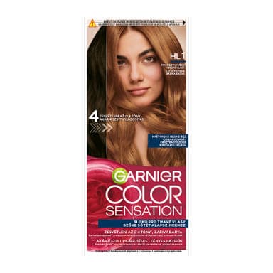 Garnier Color Sensation tartós hajfesték /6.31 fekete - 110 ml