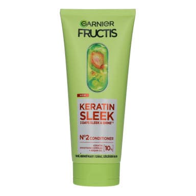 Garnier Fructis Keratin Sleek hajkondicionáló - 200 ml