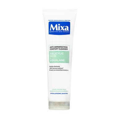 Mixa Salicylic Acid + Squalane Anti-Imperfection arctisztító gél - 150 ml