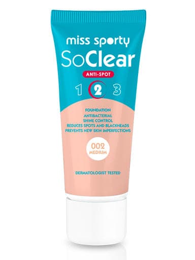 Miss Sporty So Clear alapozó /002 - 30 ml
