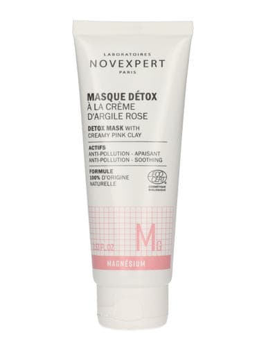 Novexpert méregtelenítő pink agyag krémmaszk - 75 ml