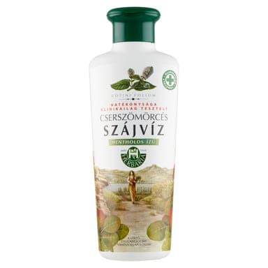 Herbária Cserszömörcés Mentol Ízu szájvíz - 250 ml