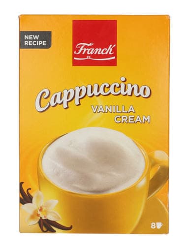 Frank cappuccino por vanília izű - 112 g