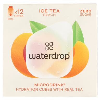 Waterdrop pezsgőkocka barackízű üdítőital készítésére 12 x 2,1 g - 25,2 g