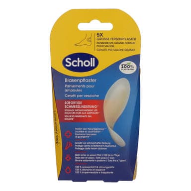 Scholl vizhólyag tapasz sarokra - 5 db