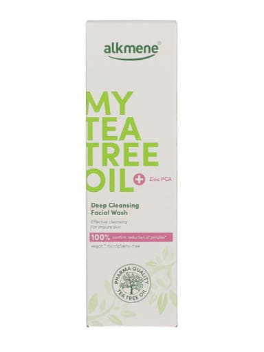 Alkmene mélytisztító arclemosó gél teafaolajjal - 150 ml