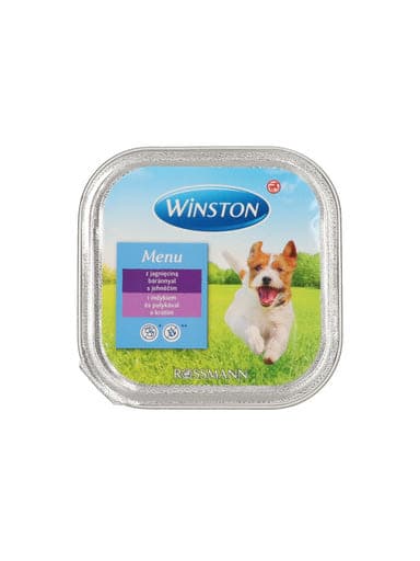 Winston Fenséges Menü alutasak kutyáknak, bárány és pulyka hússal - 150 g
