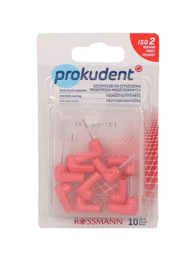 Prokudent Medium Utántölto Iso2 fogköztisztító kefe - 10 db