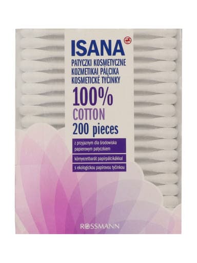 Isana dobozos kozmetikai pálcika - 200 db
