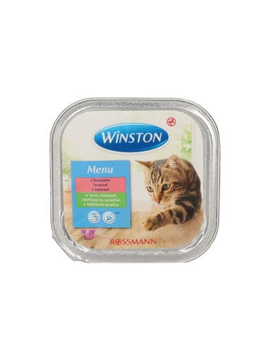 Winston lazac gyógynövényes szószos alutál macskának - 100 g