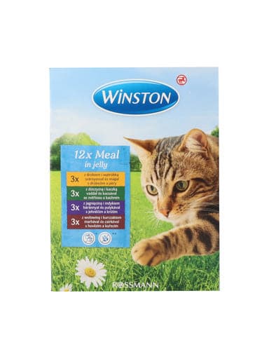Winston alutasak macskáknak, zselében - 1200 g