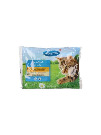 Winston alutasak macskáknak,húsos válogatás - 400 g
