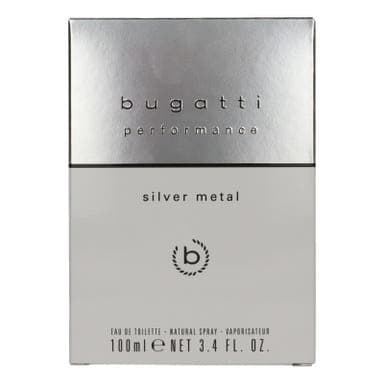 Bugatti Performance Silver Metal férfi Eau de Toilette - 100 ml