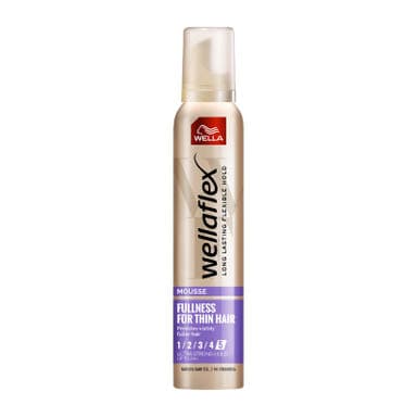 Wellaflex Fullness Ultra erős hajformázó hab vékonyszálú hajra - 200 ml