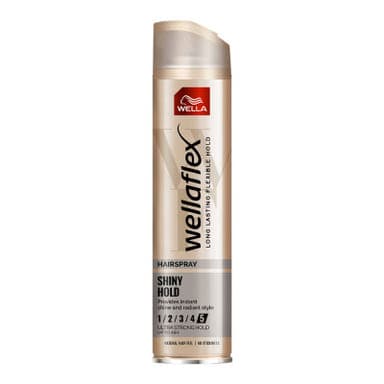 Wellaflex Ultra Erős Tartás, Ragyogást Kölcsönző hajlakk - 250 ml