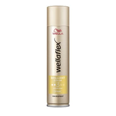 Wellaflex Brilliant Color erős tartás hajlakk - 250 ml