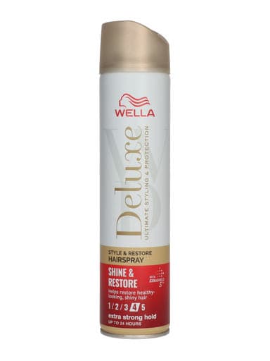 Wella Deluxe Style&Restore hajlakk - 250 ml