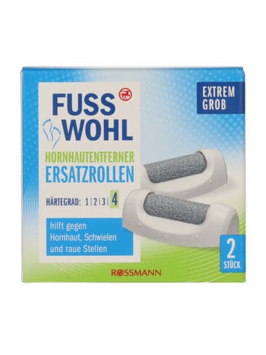 Fuss Wohl extrém durva elektromos bőrgyalu pótfej - 2 db