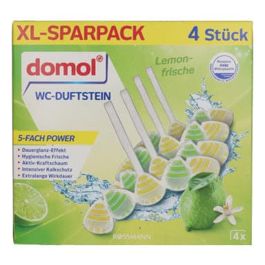 Domol Citrom WC-illatosító 4x55g - 220 g